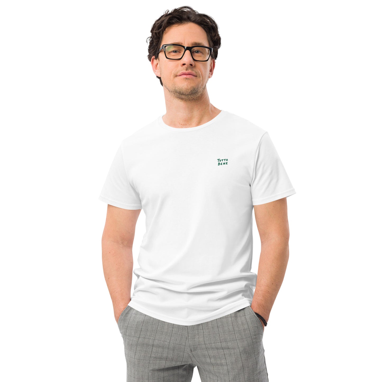 T-shirt in cotone premium uomo